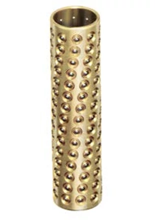 Golyóskosár, sárgaréz, mini-sorozat - ST7192.10x40