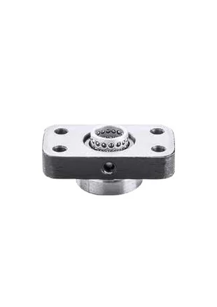 Vezetőtalp, megmunkált, golyóspersely golyóskosárral, négyszögletes karimával - ST7212.16