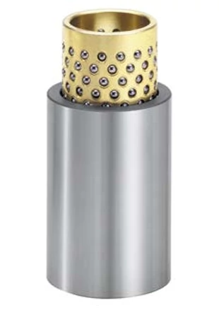 Vezetőegység, sima, sárgaréz golyóskosárral - ST7404.38x077x088